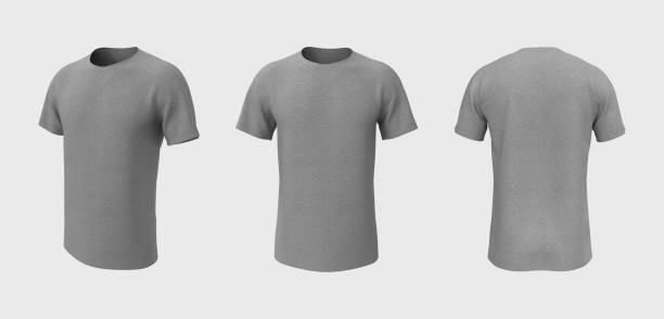 istock men's short-sleeve raglan t-shirt mockup in front, side and back views 1317909731
