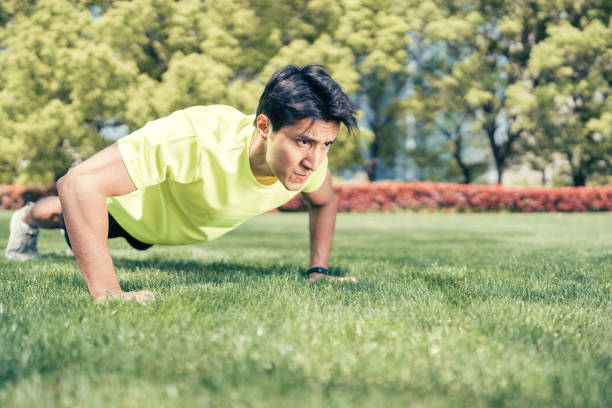 istock Young muscular sportsman. 1317912363