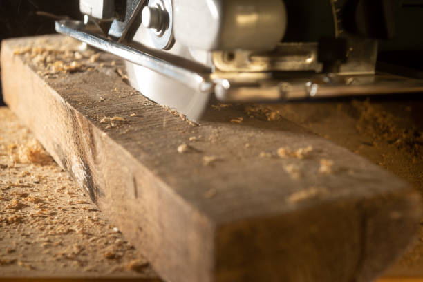 istock Circular saw for wood 1317921618