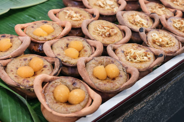 istock Thai Coconut Custard, Thai style dessert. 1317922148