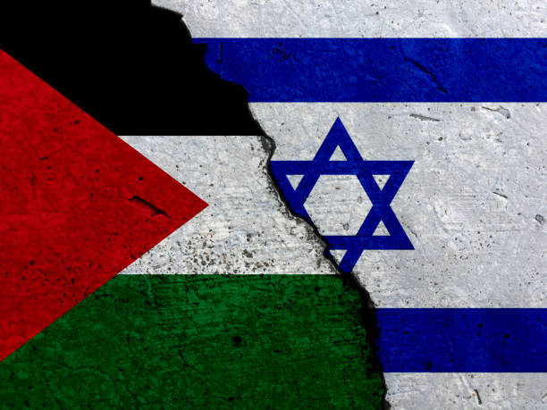 istock Global issues of Palestine and Israel conflict 1317922190