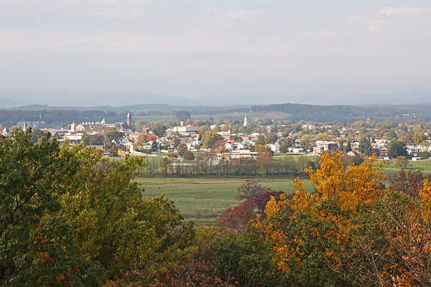 게티즈버그 in 추절 - gettysburg 뉴스 사진 이미지