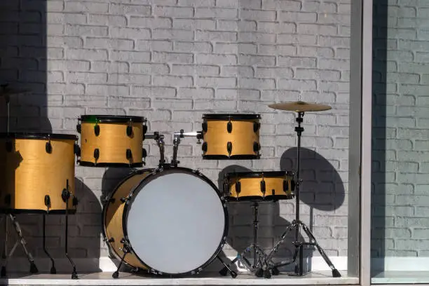 Photo of Wood drum set