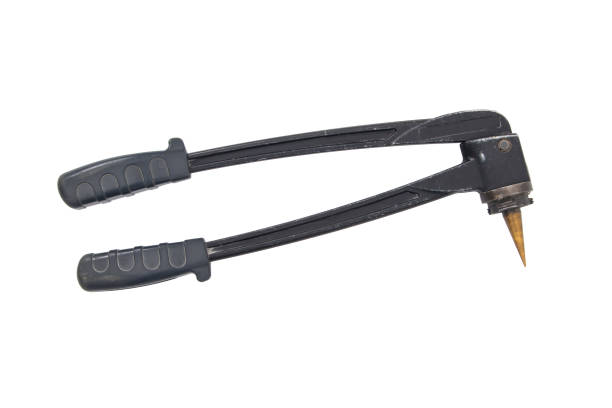 istock mechanical plastic pipe expander, for pressing adapters and taps, on white background 1317956873