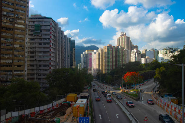 istock Cityscape in Hong Kong 1317961433