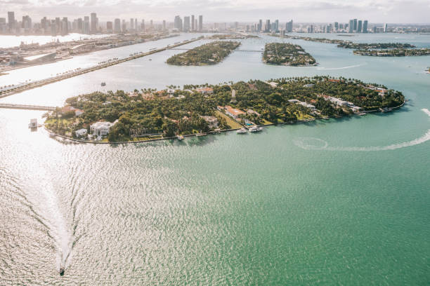 istock Venetian Islands in Miami 1317964444
