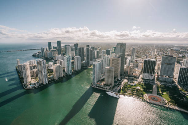 istock Aerial view of Downtown Miami 1317964484