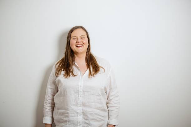 istock Cheerful plus size model in casual clothe 1317966018