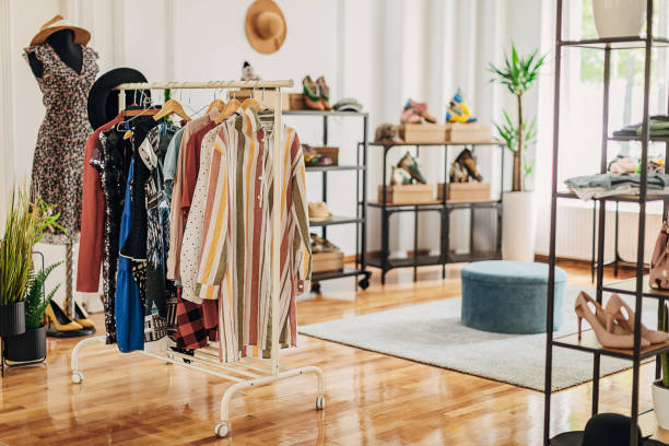 istock Modern fashion store 1317970719