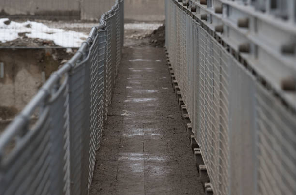 a pedestrian bridge or footbridge, construction for walking by foot