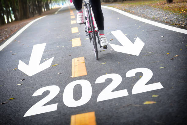 istock Road to new year 2022 future ahead 1317980397