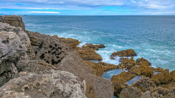 istock Rocky formations in Cascais seacoast 1317981938