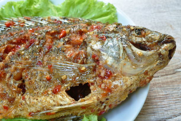 istock batter fried mango fish dressing spicy and sweet sauce 1317987239