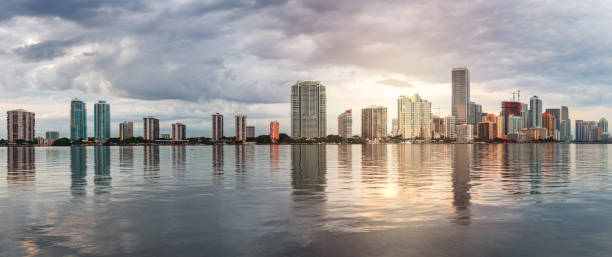 istock Miami, Florida, USA Downtown Skyline on the Bay 1317990062