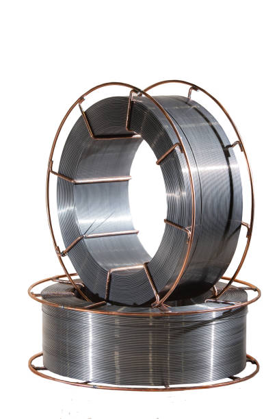 istock two coils of wire on the frame 1317992071