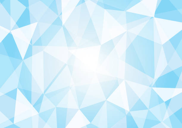 фоновая иллюстрация прозрачного многоугольно-геометрического узора - mosaic modern art triangle tile stock illustrations