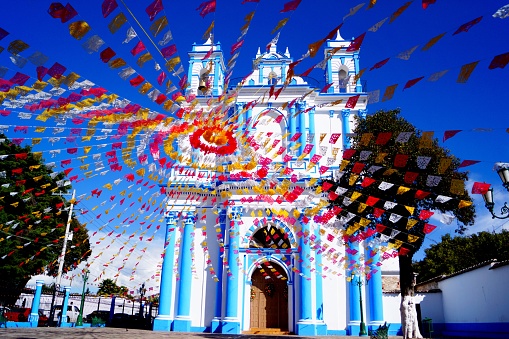 Iglesia De Santa Lucia in San Cristobal de las Casas, Mexico photo