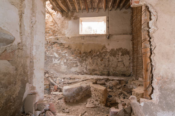 istock interior of an abandoned farmhouse 1317999119