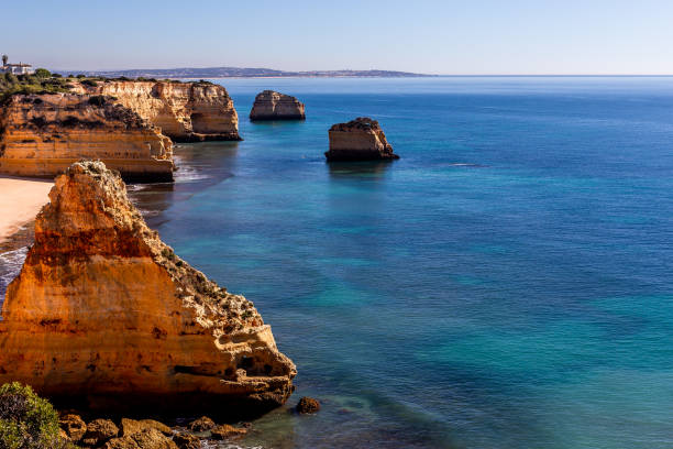 istock Marinha beach, Algarve, Portugal 1318006832