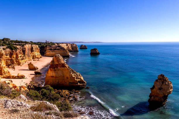 istock Marinha beach, Algarve, Portugal 1318006839