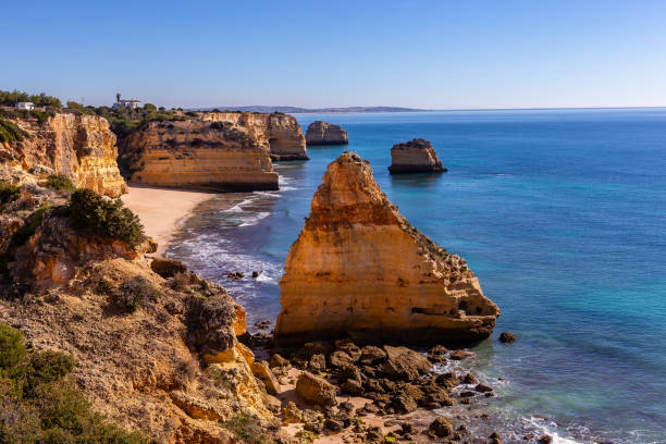 istock Marinha beach, Algarve, Portugal 1318006846
