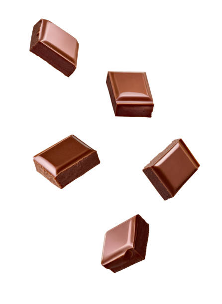 istock chocolate piece sweet food dessert falling 1318011213