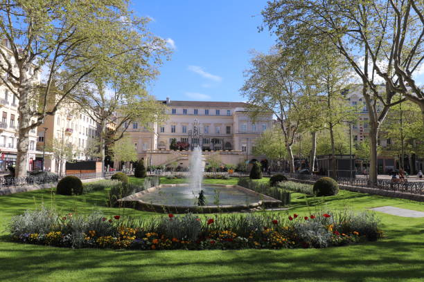 istock Jean Jaures Square in Saint Etienne 1318012798