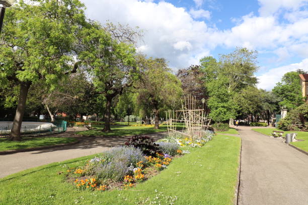 istock Nelson Mandela Park in Saint Chamond 1318018701