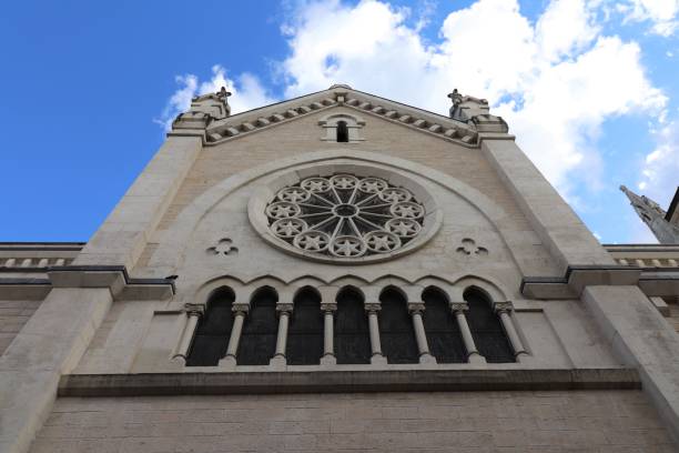 istock Notre Dame Church in Saint Chamond 1318021782