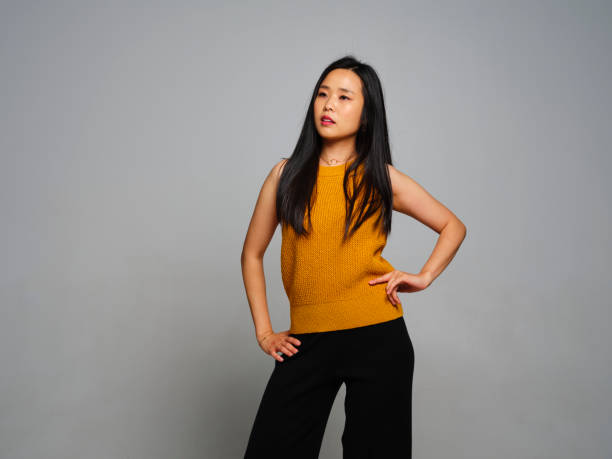 istock Fashionable Young Person in a Studio 1318041223