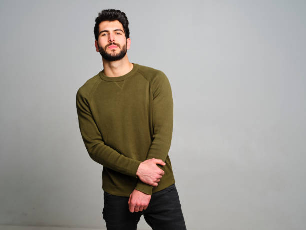 istock Fashionable Young Person in a Studio 1318042128