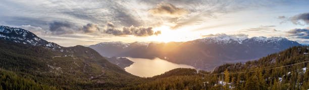 istock Panoramic View of Canadian Nature Mountain Landscape 1318051869