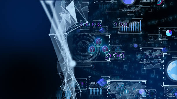 istock 5G/6G and AI technology, Global communication network concept. Business graph. Global business. 1318052523