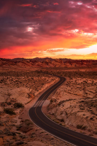 istock Valley of Fire State Park, Nevada, United States. 1318053597