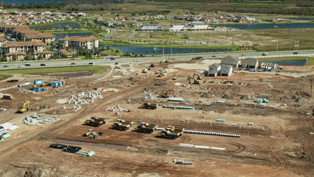 istock New Housing Development Construction in Florida - Aerial 1318054479