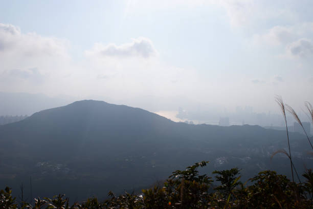 istock Hong Kong suburbs, view from the mountain 31 Dec 2006 1318055701