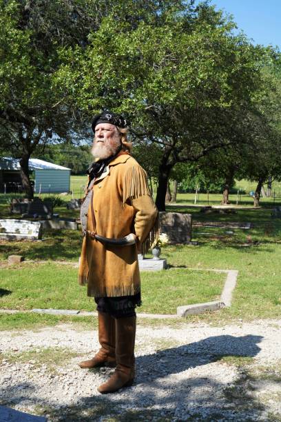 istock Texas History Scottish Reenactor full-length, 1800s Texas Independence 1318057901