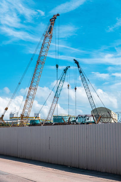 istock Construction of industrial plant 1318061670