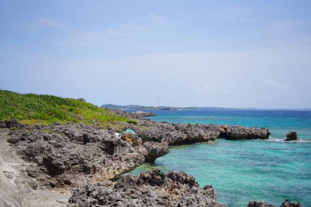 istock Crystal clear sea and rocky beaches 1318078166