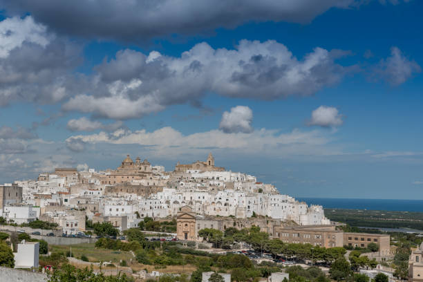 istock Ostuni Puglia streets buildings 1318097147