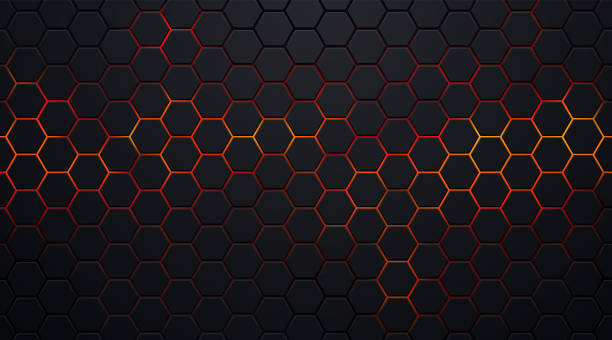 10,165 Red Hexagon Background Illustrations & Clip Art - iStock