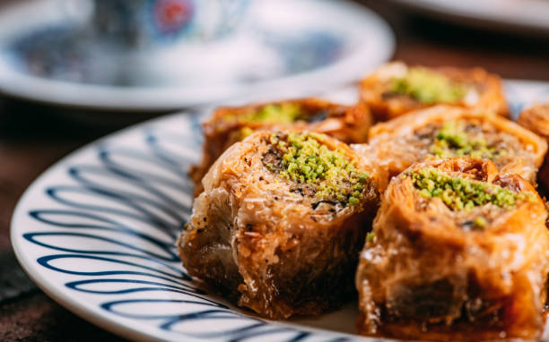 istock Close-Up Traditional Turkish Dessert Baklava 1318112158