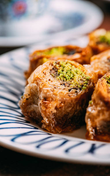 istock Close-Up Traditional Turkish Dessert Baklava 1318113065