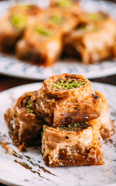 istock Delicious Traditional Turkish Dessert Baklava 1318113515