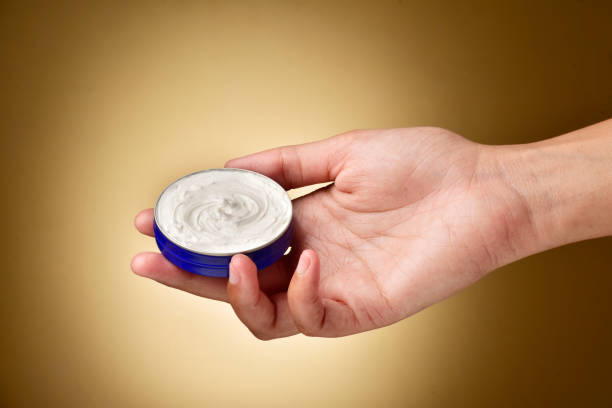 istock Beauty Cream In Hand 1318124418