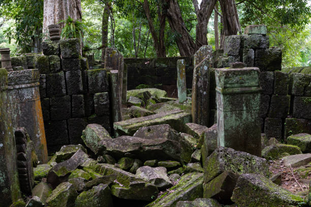istock Ancient ruins Koh Ker Temple, Siem Reap Cambodia. 1318130069