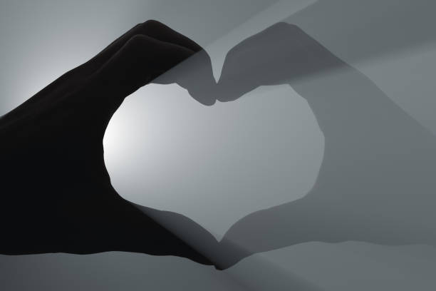istock Heart shape with hands. Hand gesture of love, respect and peace. 1318143312