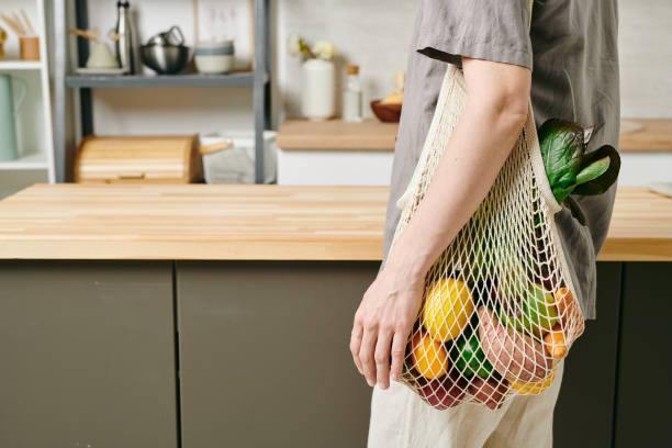 istock Contemporary female holding bag on shoulder 1318146170