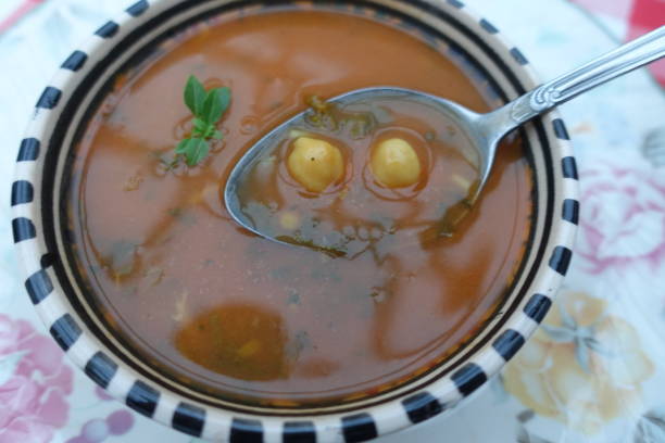 istock Chorba soup served in a bowl  Middle Eastern cuisine 1318162240