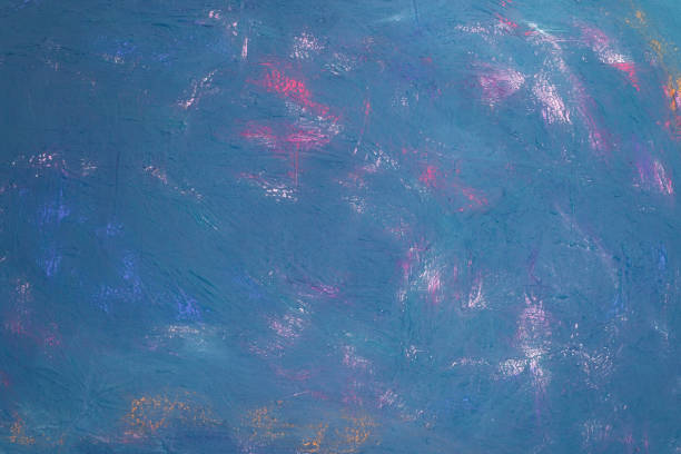 This abstract art work was hand-painted in my studio.